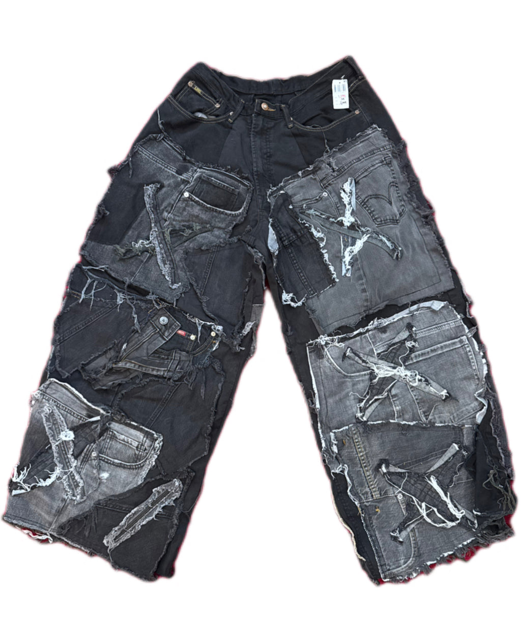 Patchwork Grunge Jeans