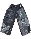 Patchwork Grunge Jeans