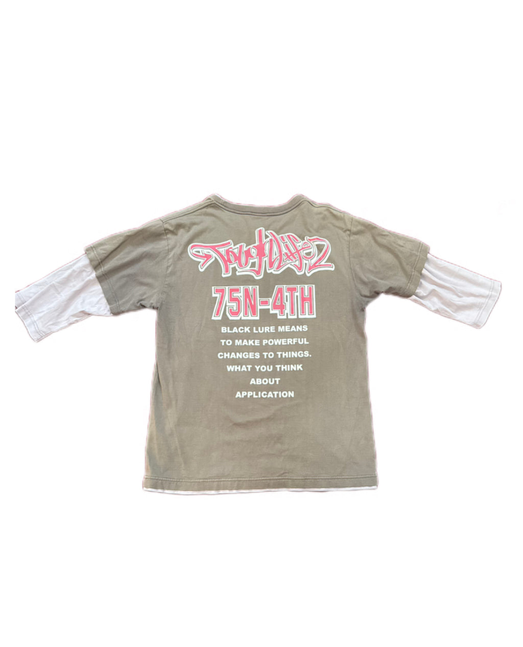 Tough Life "Black Lure" Layered Tee