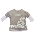 Tough Life "Black Lure" Layered Tee
